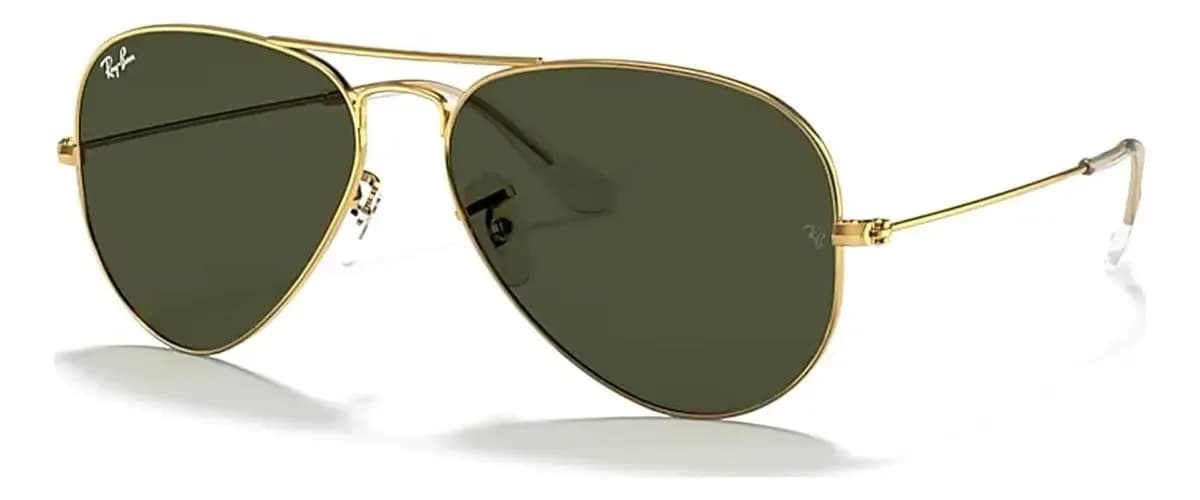 Ray-Ban Aviator 3025 Dorado Verde Clasico